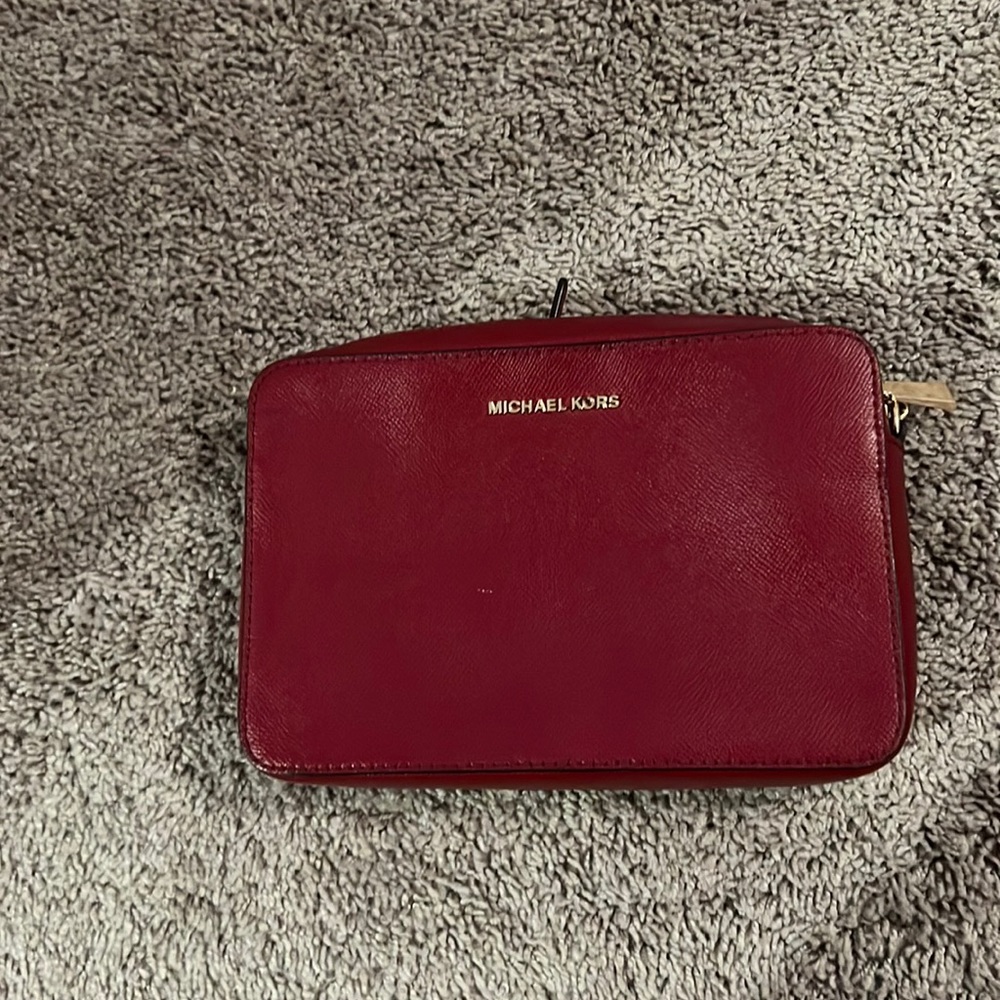 Michael Kors leather cross body bag